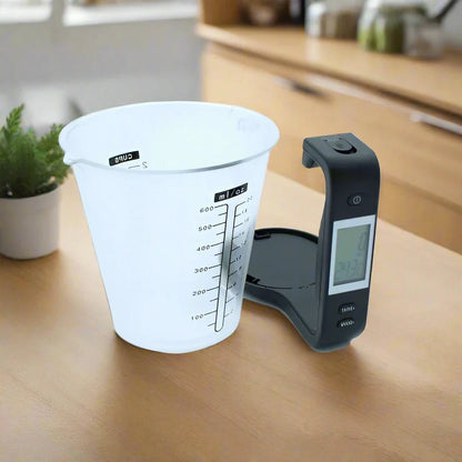 Balance de Cuisine - ElectronicCups™ - Noir - Cuisine Optimale