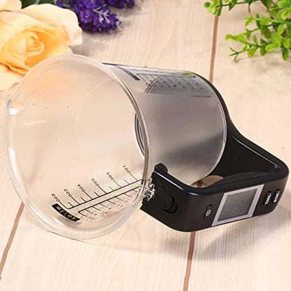 Balance de Cuisine - ElectronicCups™ - Noir - Cuisine Optimale