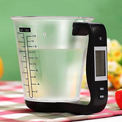 Balance de Cuisine - ElectronicCups™ - Noir - Cuisine Optimale