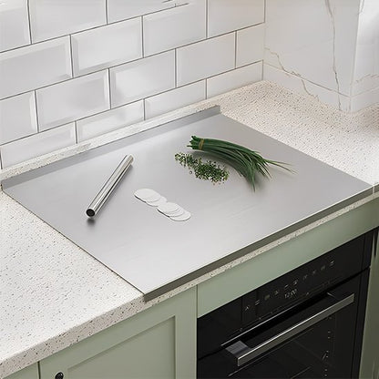 Planche à découper en acier pour légumes et pâte