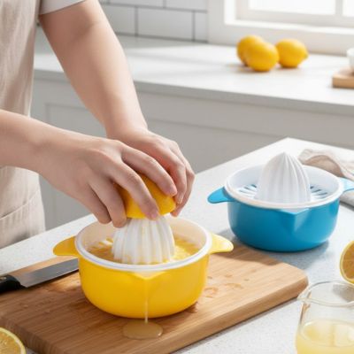 Presse agrume manuel orange avec reservoir