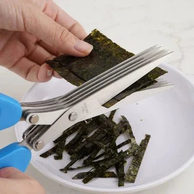 Ciseaux de Cuisine - MultiLayersScissor™ - Bleu - Cuisine Optimale