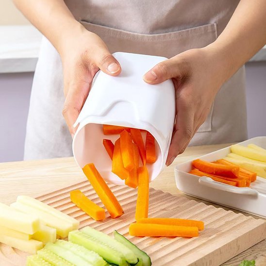 Coupe legumes carotte en batonnets