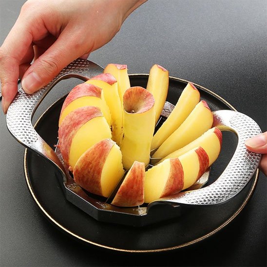 Coupe légumes coupe pomme inox