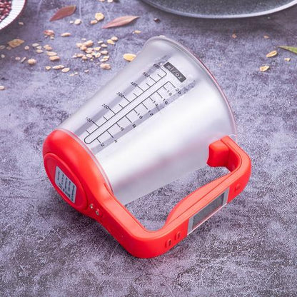 Balance de Cuisine - ElectronicCups™ - Rouge - Cuisine Optimale