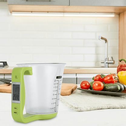 Balance de Cuisine - ElectronicCups™ - Vert - Cuisine Optimale