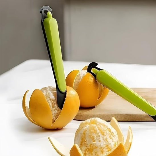 Eplucheur orange pratique pour fruits
