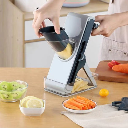 Mandoline de cuisine tranche plusieurs légumes