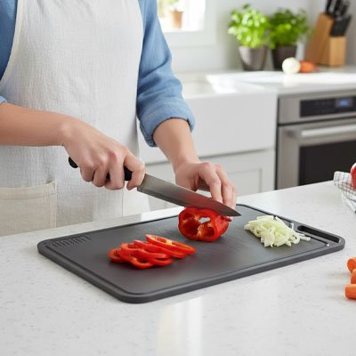 Planche à découper émincer légumes