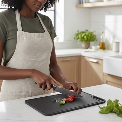 Planche à découper hacher légumes
