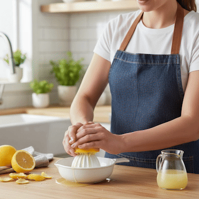 presse agrume manuel extraction jus citron et orange
