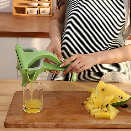 Presse agrume manuel jus melon jaune