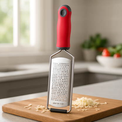 râpe fromage sur plan de travail cuisine 