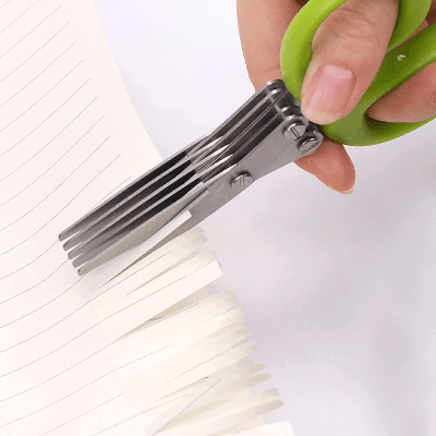 Ciseaux de Cuisine - MultiLayersScissor™ - Vert - Cuisine Optimale